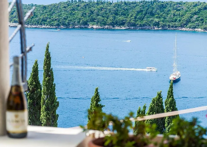 Апартаменты Reale - One Bedroom With Balcony And Sea View Дубровник